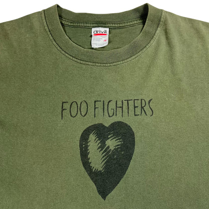 Vintage 2003 Foo Fighters One By One tour faded band tee (L)
