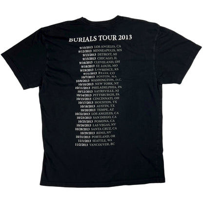 2013 AFI Burials Tour band tee (M)
