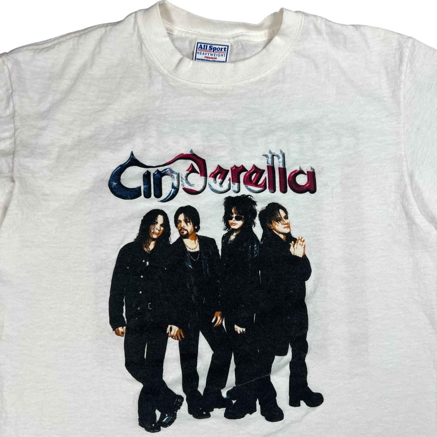 Vintage Y2K Cinderella Band tee (M)