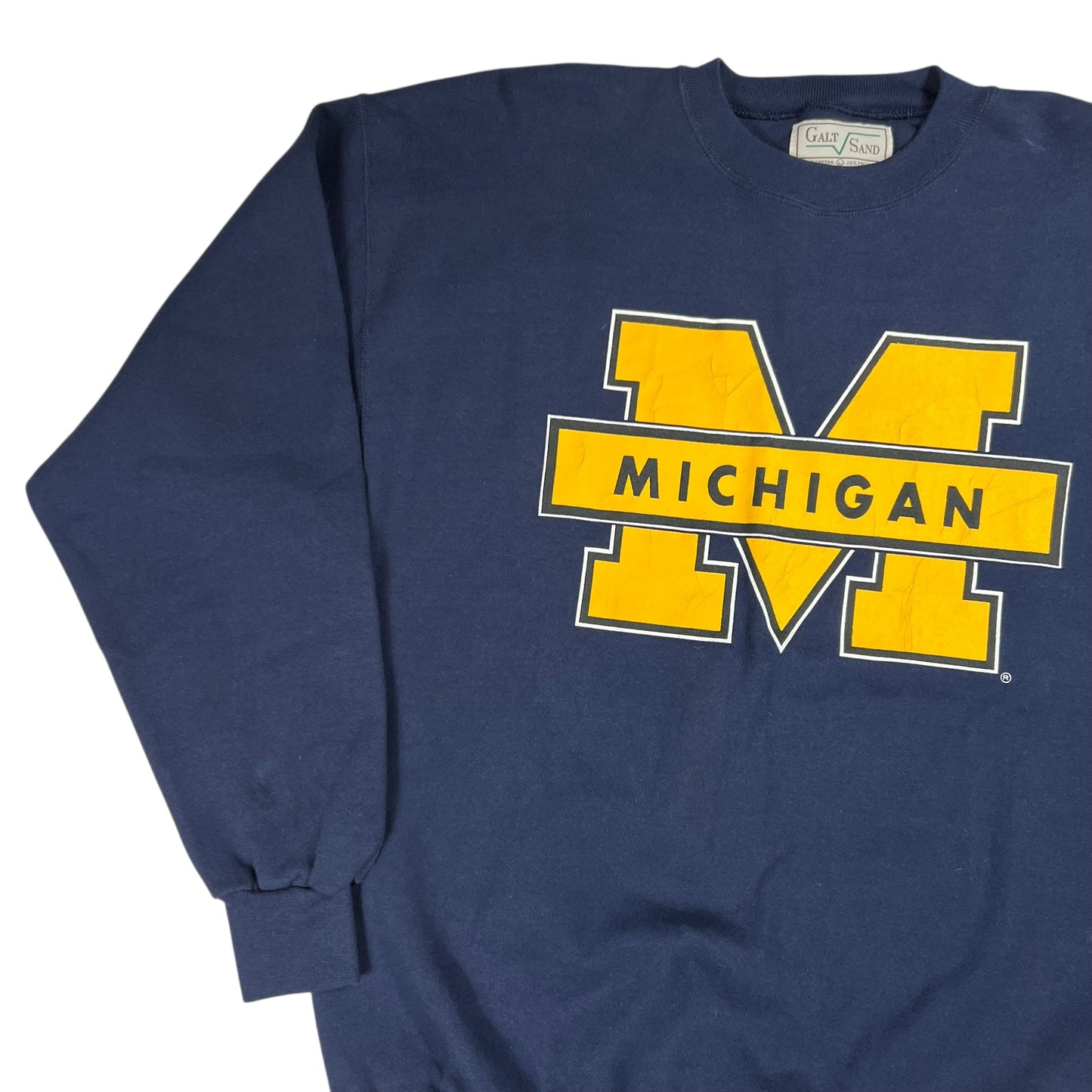 Vintage 90s University of Michigan Wolverines crewneck (L) DS NWT