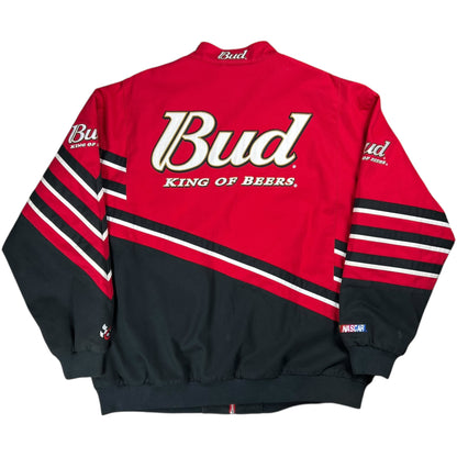 Vintage Y2K NASCAR Dale Earnhardt Jr. Budweiser racing jacket (XXL)