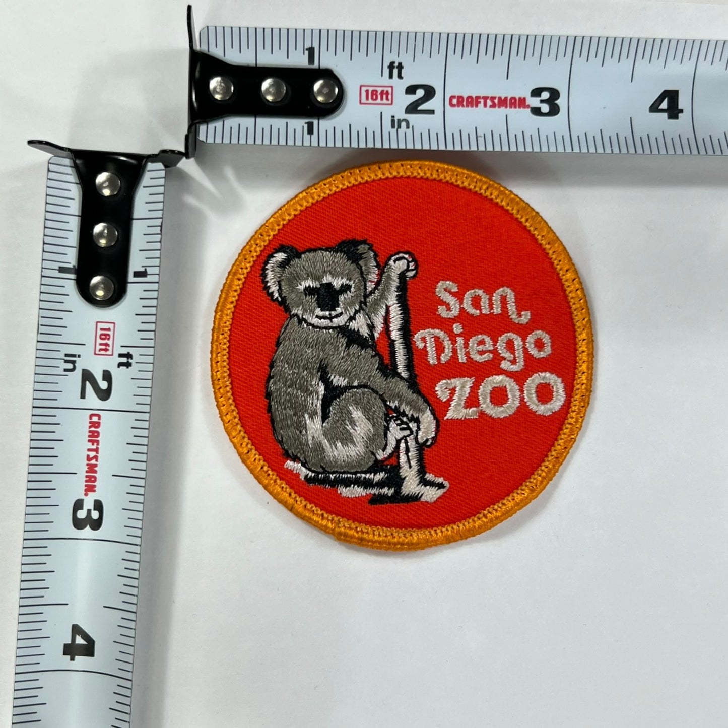 Vintage 1970s San Diego Zoo Kuala Patch