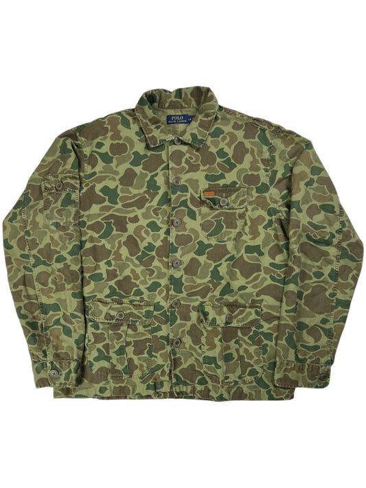 Polo Ralph Lauren camo button up shirt (L)