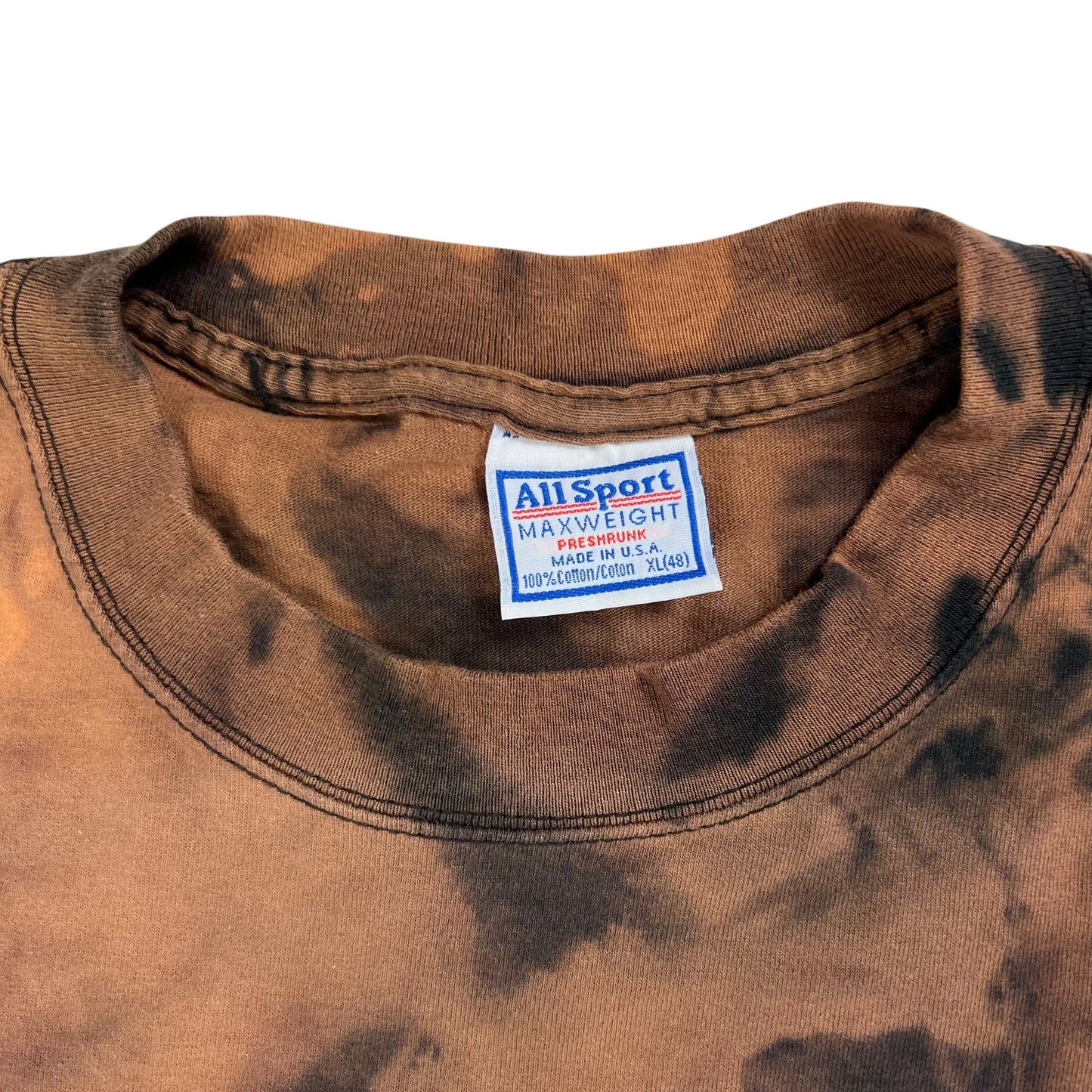 Vintage 90s QUESTION AUTHORITY acid wash tee (XL)