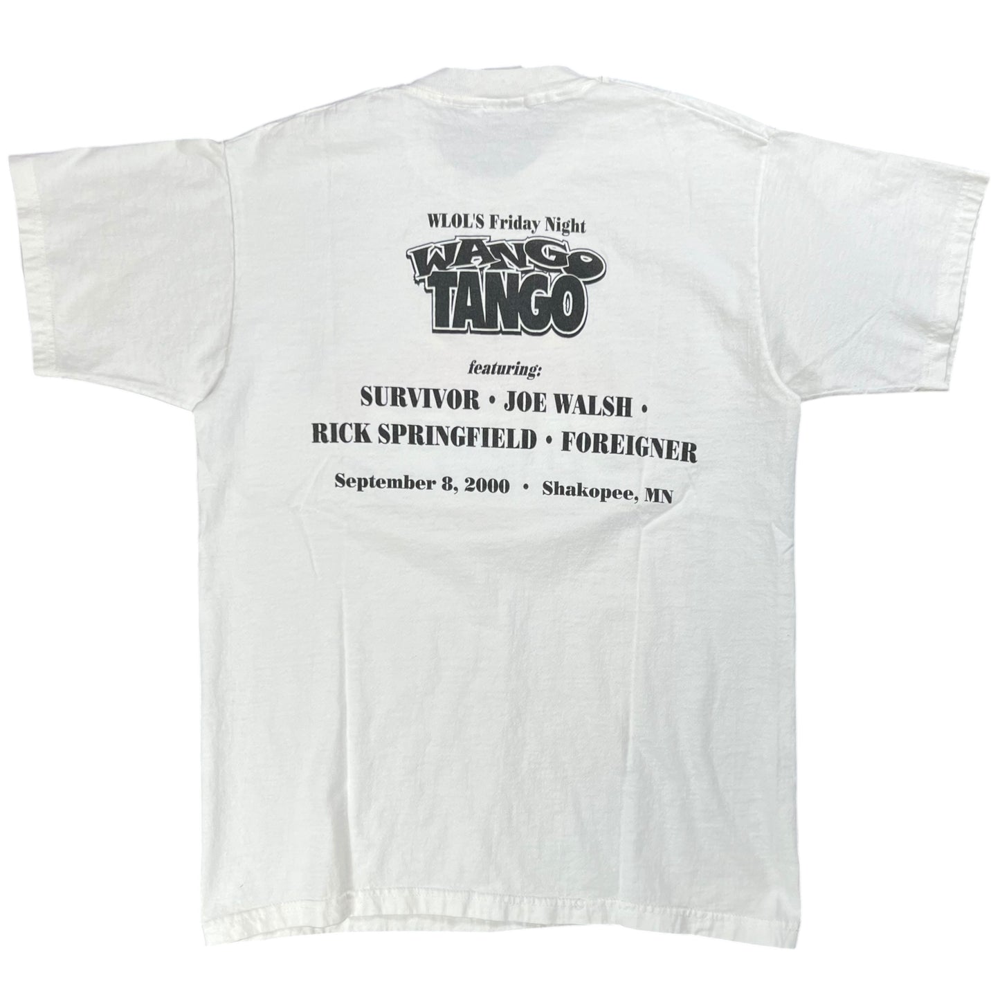 Vintage 2000 Classic Hits 100 Wango Tango band tee (M)