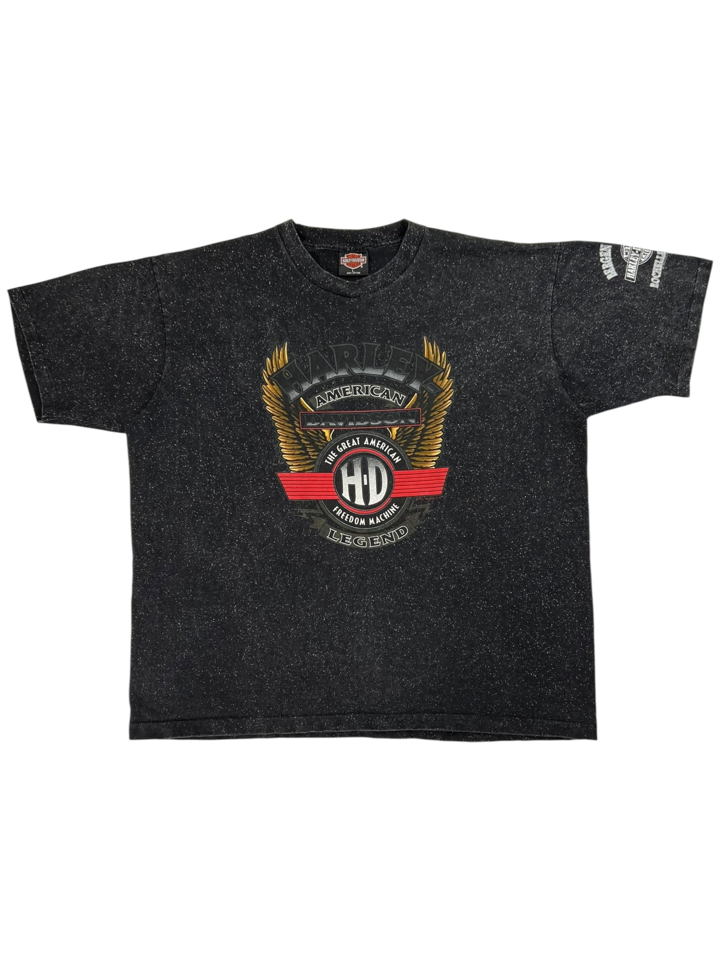 Vintage 1994 Harley Davidson American Legend all over print tee (XL)