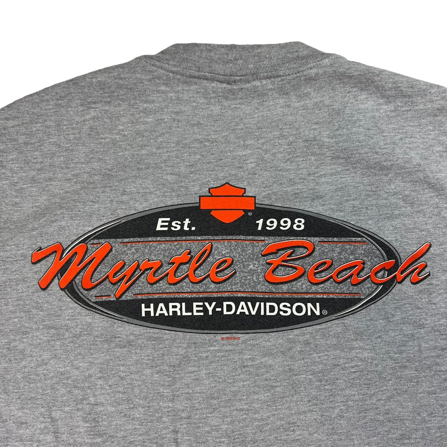 Vintage 1998 Harley Davidson Motorcycles Myrtle Beach tee (XL)