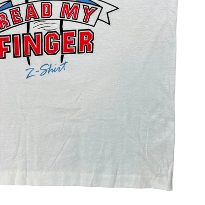 Vintage 90s Z100 Read My Finger Z shirt New York Radio tee (XL)