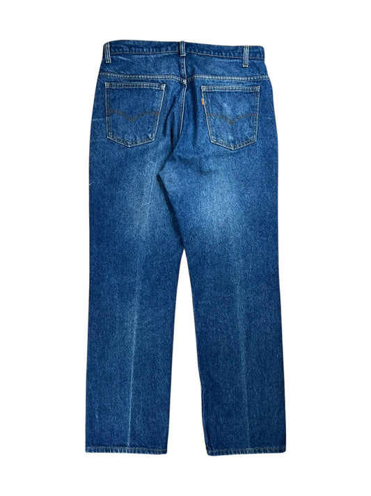 Vintage 80s Levi’s orange tags honeycomb faded denim jeans (36x31)