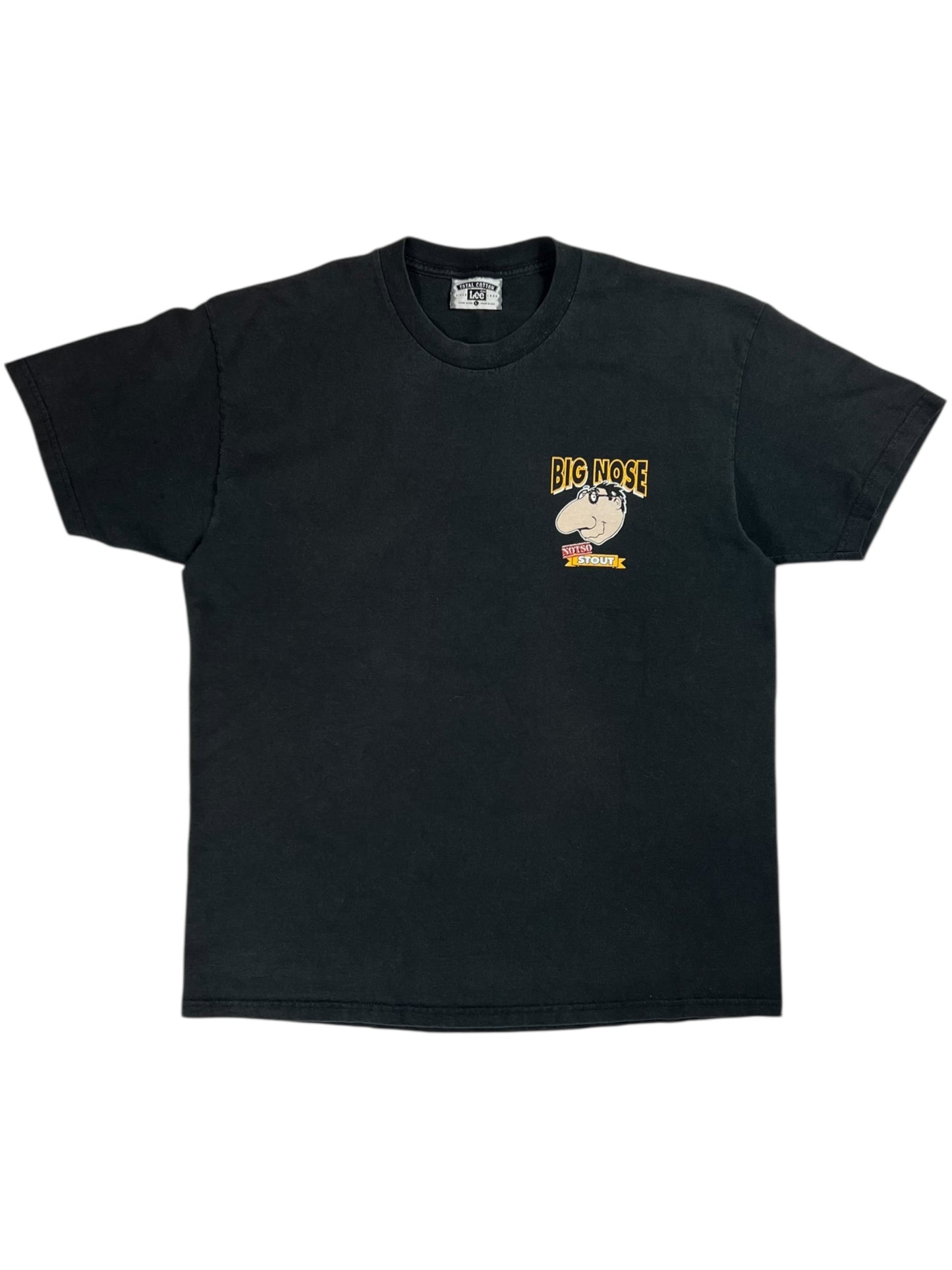 Vintage 90s Big Nose Notso Stout beer brewery tee (L)