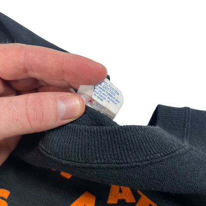 Vintage 80s WHAT A SCREAM Halloween spooky vampire crewneck (M)