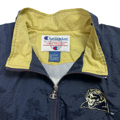 Vintage 90s Champion University of Pittsburgh Pitt Panthers wind breaker (L)