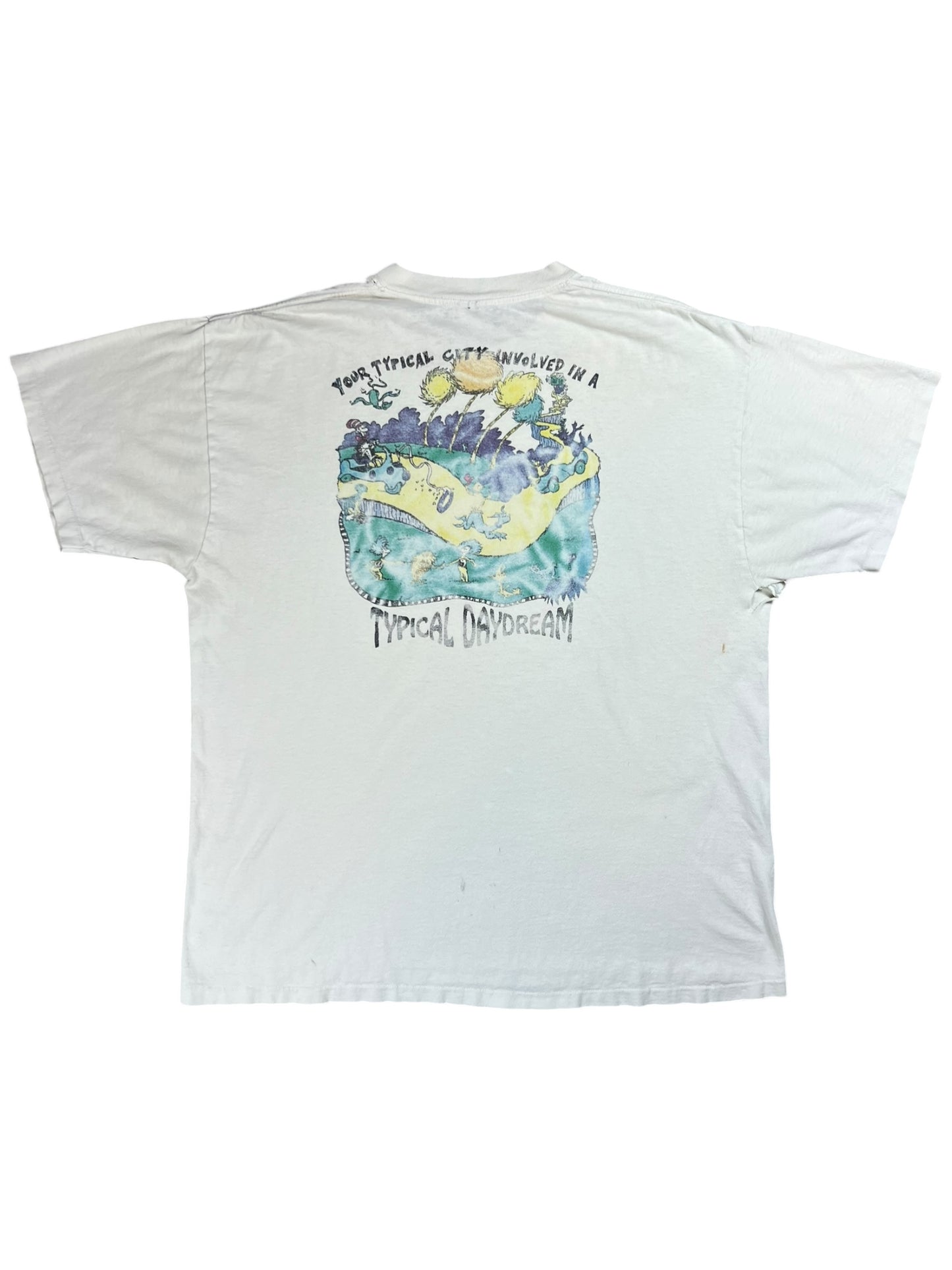 Vintage 90s Grateful Dead Truckin’ Dr. Seuss worn band lot tee (XL)