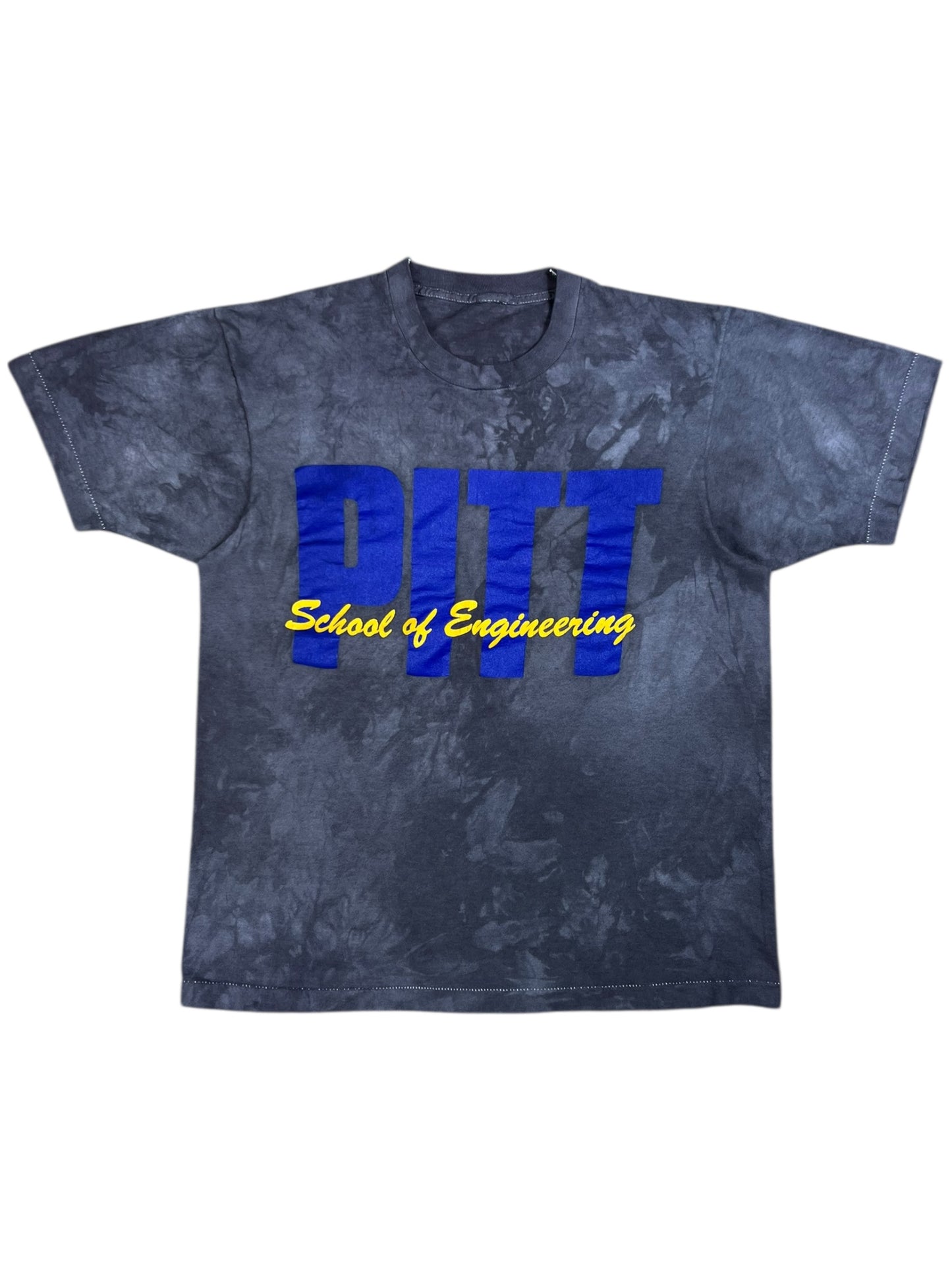 Vintage 90s Pitt School of Engineering University of Pittsburgh over dye tee (M)