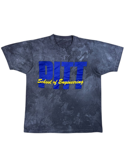 Vintage 90s Pitt School of Engineering University of Pittsburgh over dye tee (M)