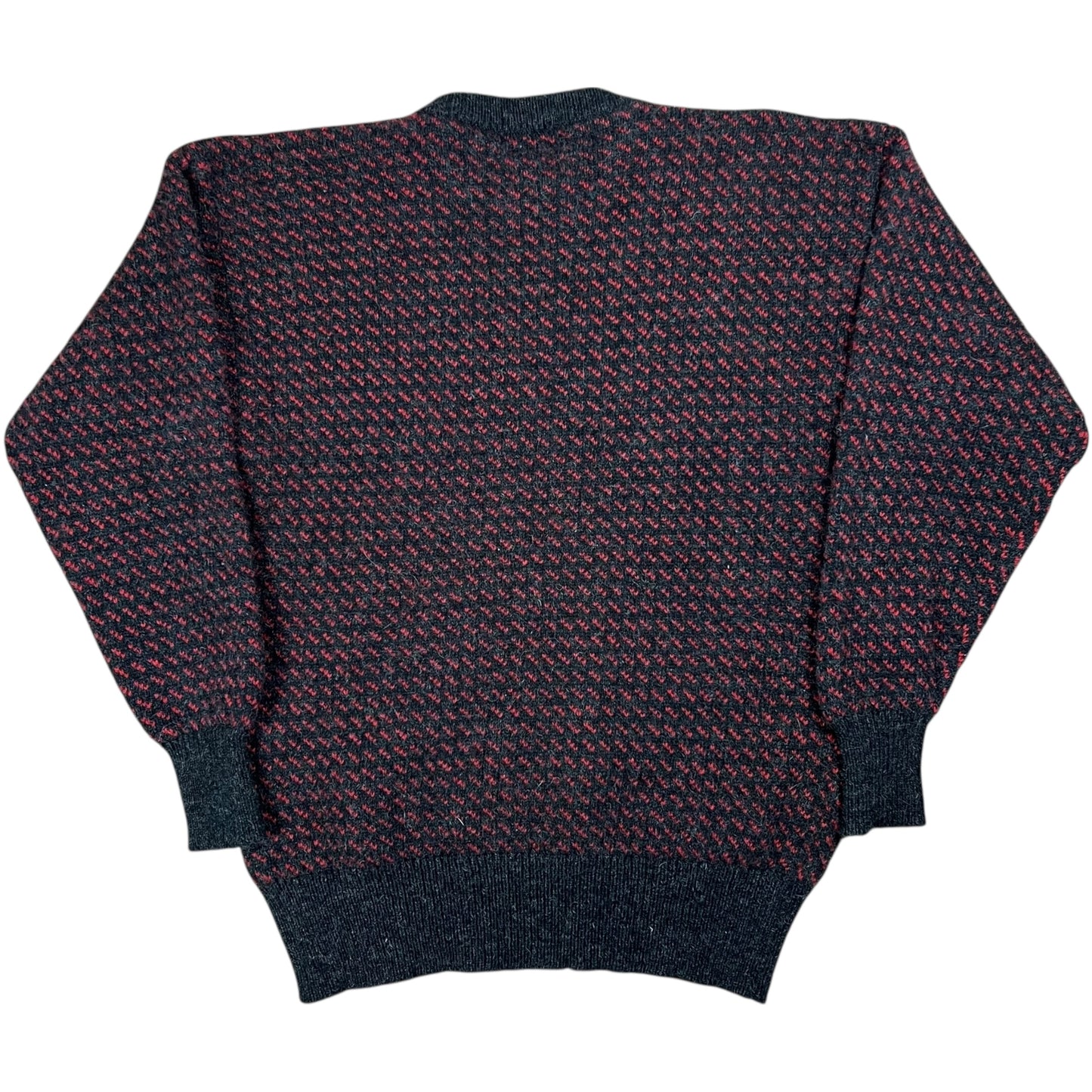 Vintage 80s Woolrich red & black wool sweater (M/L)