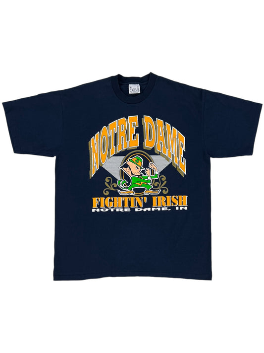 Vintage 90s Notre Dame Fighting Irish Leprechaun tee (XL)