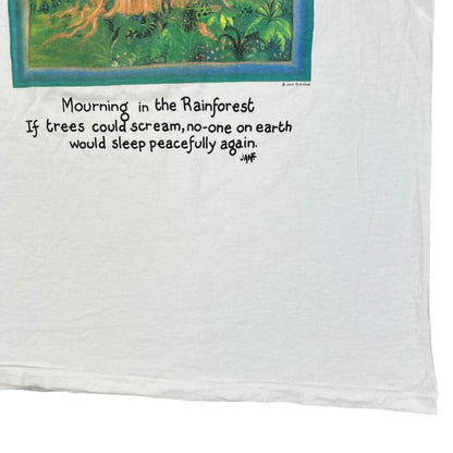 Vintage 90s Jane If Trees Could Scream, No-One On Earth Would Sleep Peacefully Again art tee (XL)