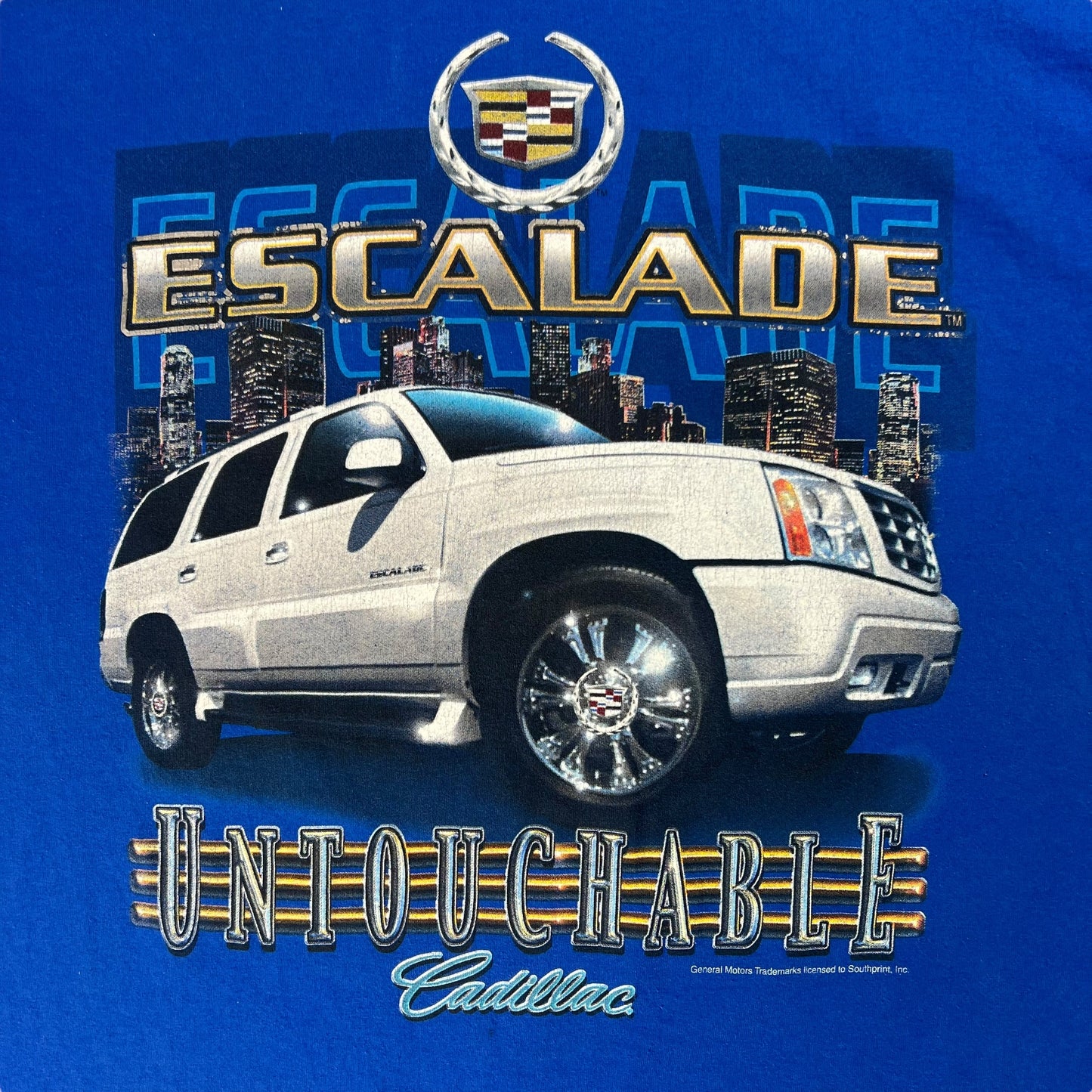 Vintage Y2K Cadillac Escalade Untouchable tee (XL)