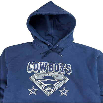 Vintage Y2K Dallas Cowboys Superman hoodie (L)