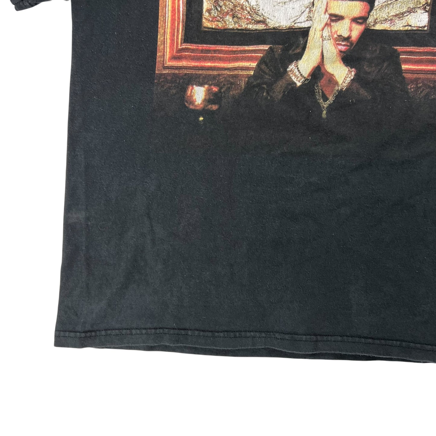 2012 Drake Club Paradise J Cole Meek Mill Waka Flocka Flame 2 Chainz French Montana rap tee (L)