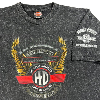 Vintage 1994 Harley Davidson American Legend all over print tee (XL)