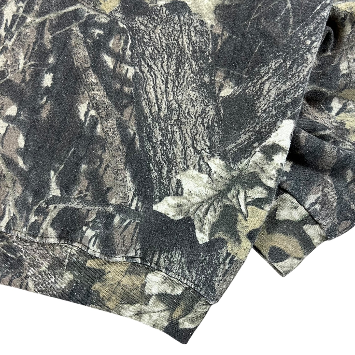 Vintage Y2K Mossy Oak Camo Crewneck (M)