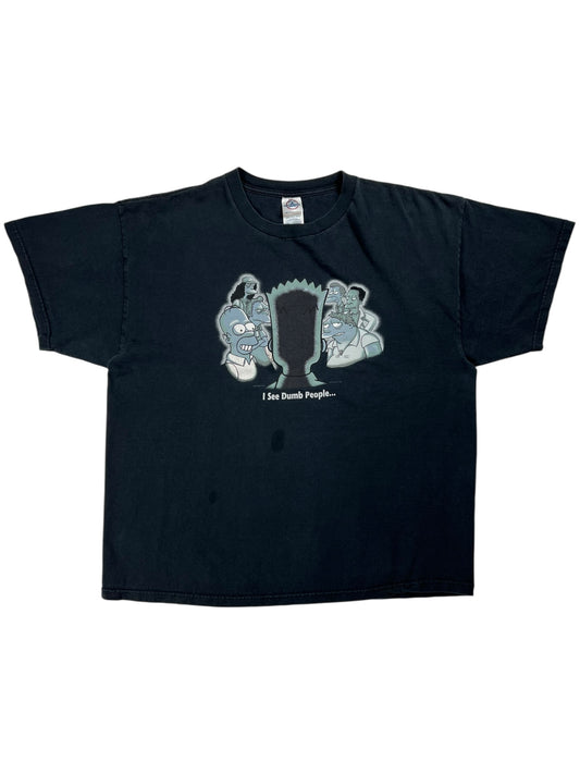 Vintage 2001 The Simpsons “I See Dumb People…” tee (L)