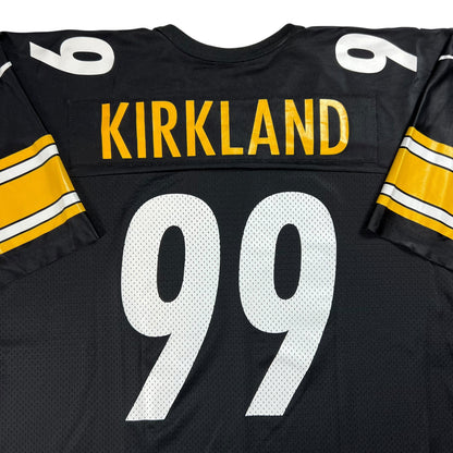 Vintage 90s Nike Pittsburgh Steelers Levon Kirkland NFL jersey (XL)