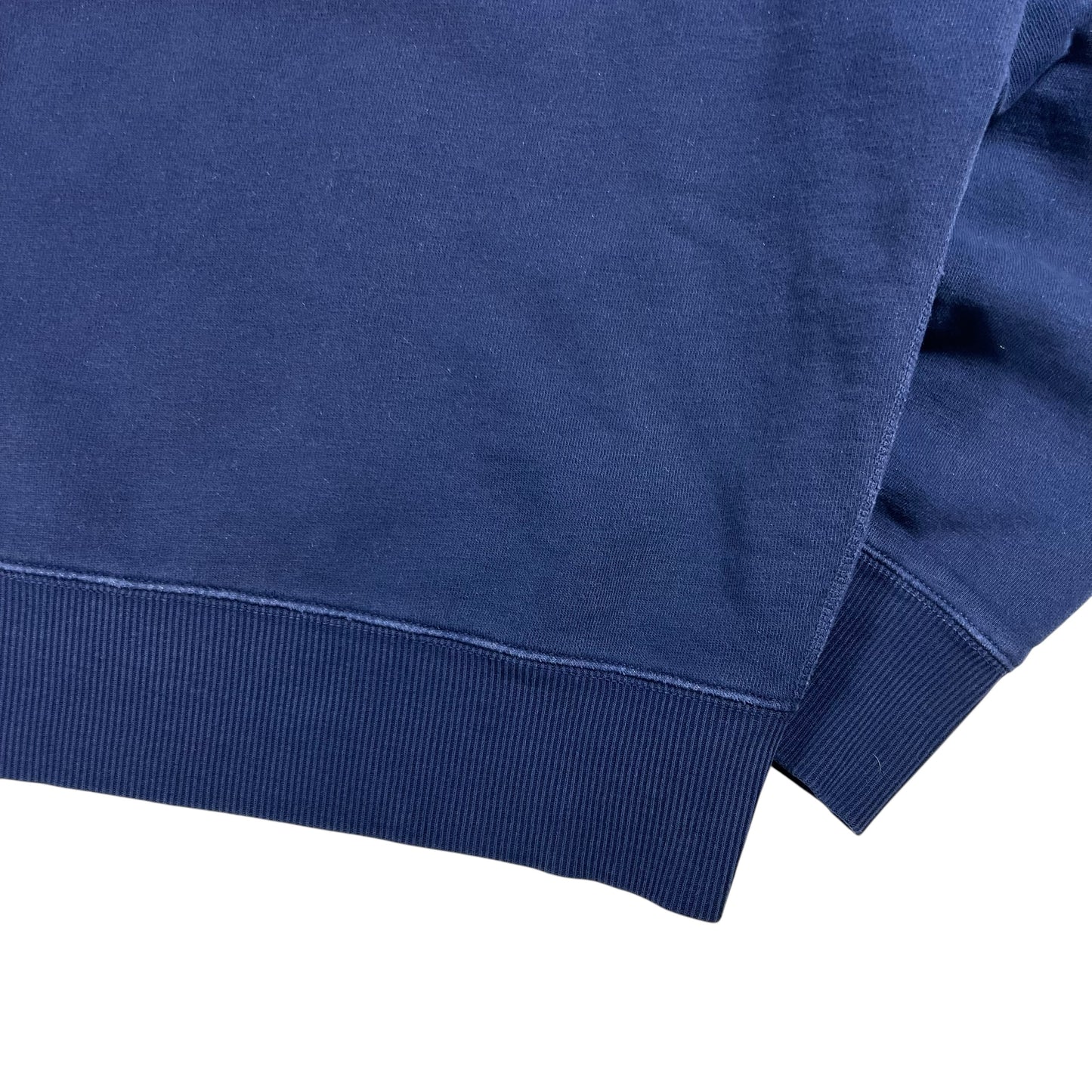 Vintage 90s Polo Ralph Lauren mini horse Henley collared sweatshirt (M)