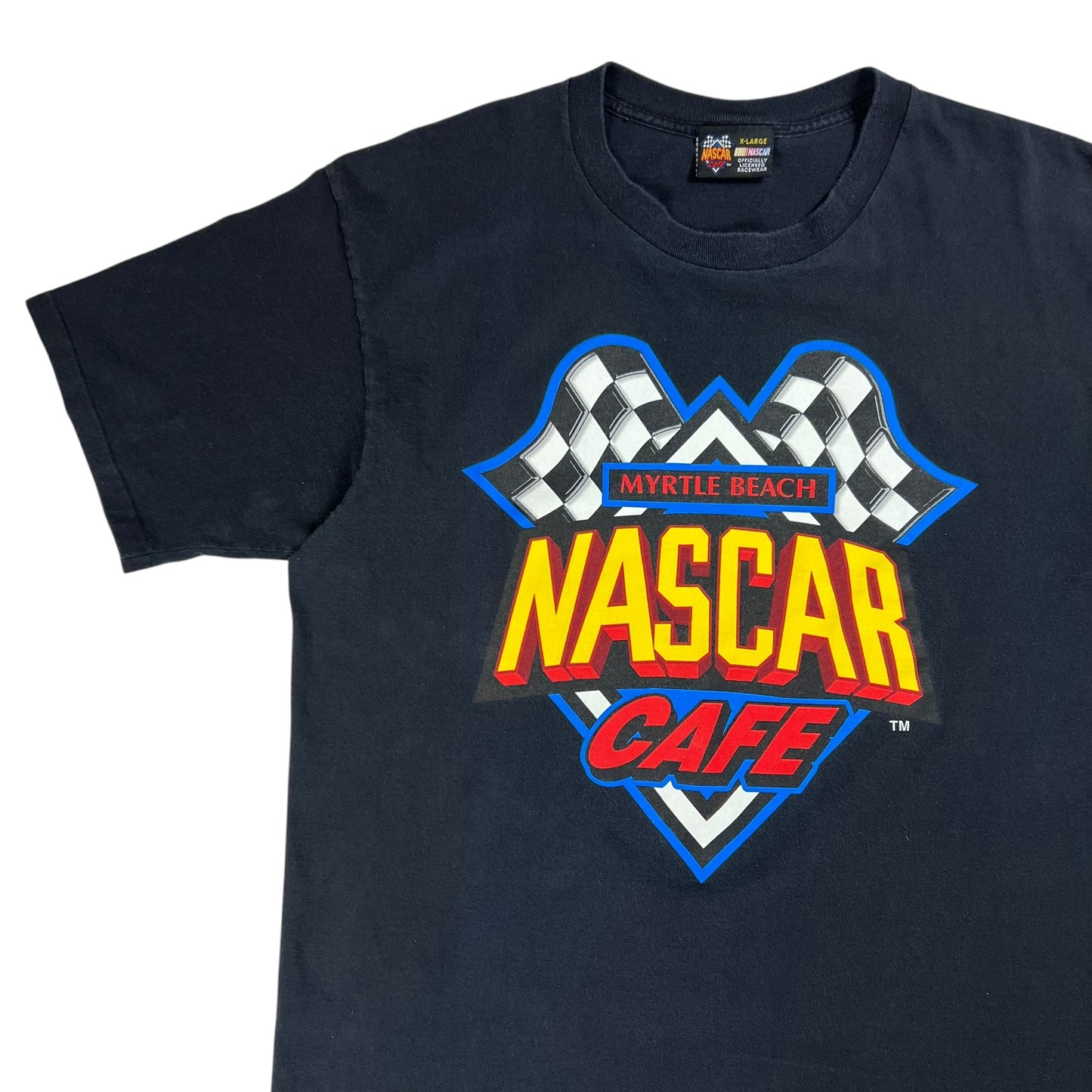 Vintage 90s NASCAR Cafe Myrtle Beach racing tee (XL)