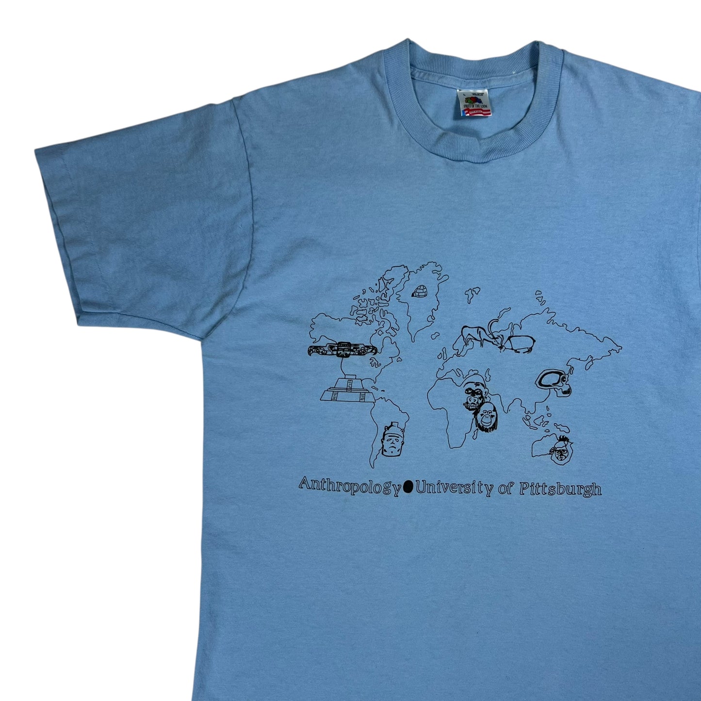 Vintage 90s University of Pittsburgh Anthropology tee (L)
