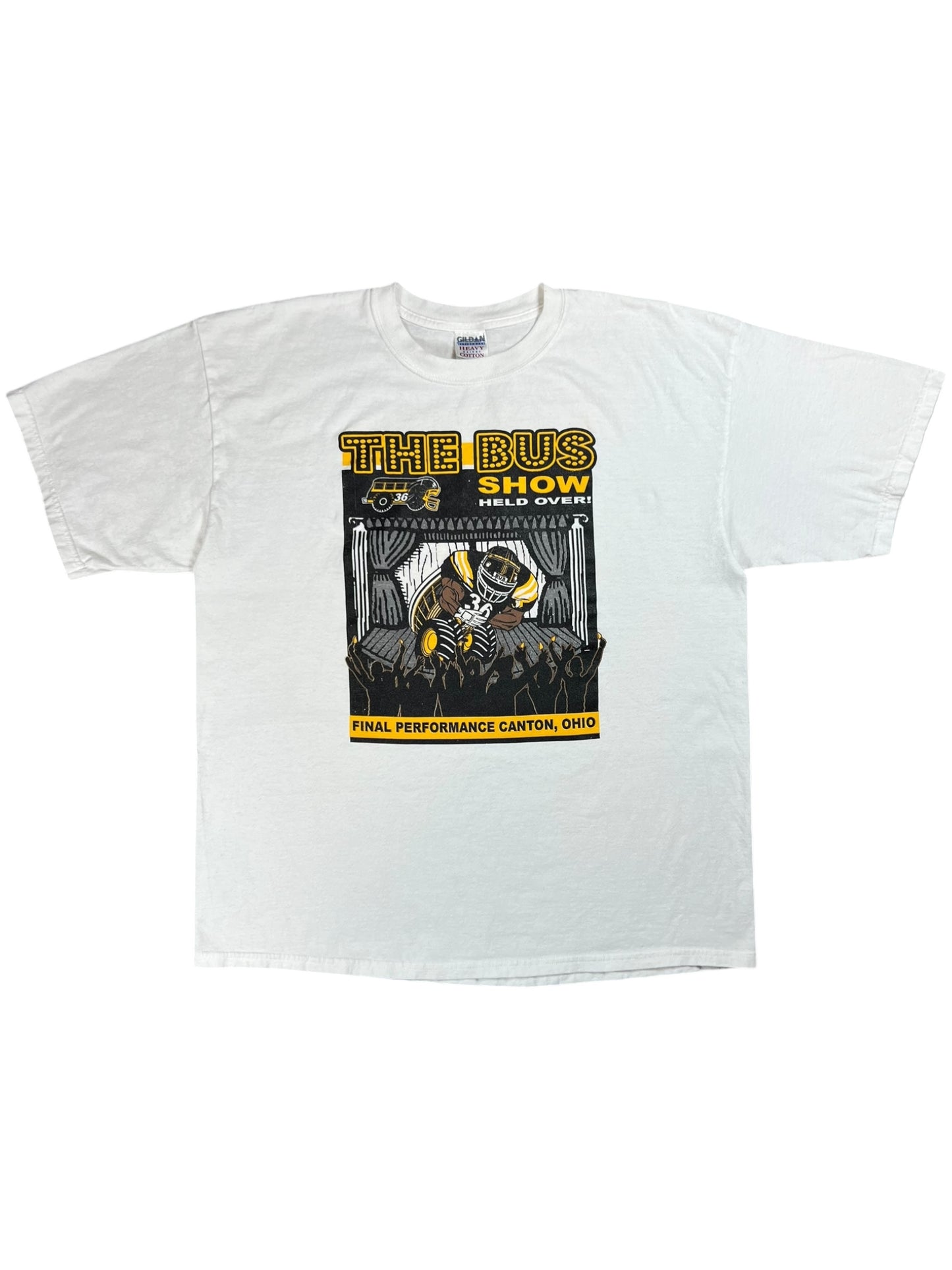 Vintage 2006 Pittsburgh Steelers Jerome Bettis The Bus tee (XL)