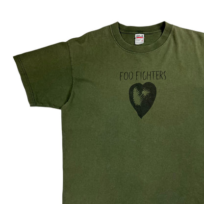 Vintage 2003 Foo Fighters One By One tour faded band tee (L)