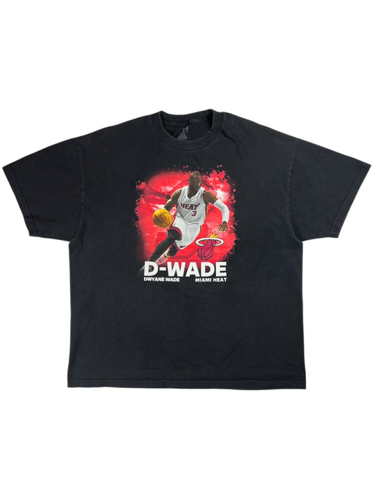 Y2K Miami Heat D-Wade Dwayne Wade NBA tee (XXL)