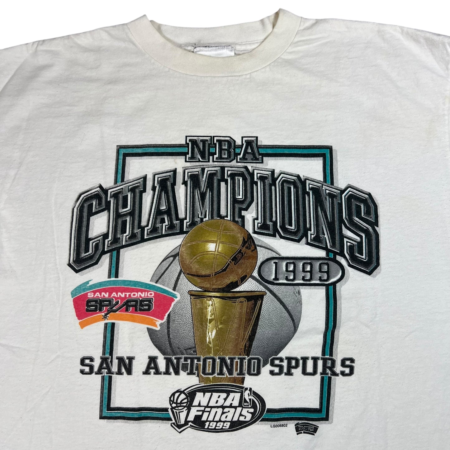 Vintage 1999 San Antonio Spurs NBA champions tee (XL)