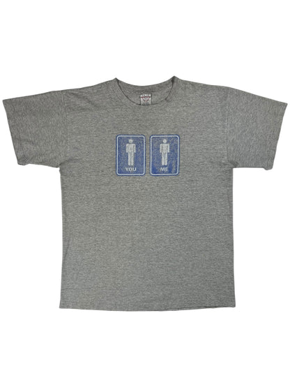 Vintage 90s Don’t Panic NSFW Raunchy Sex faded tee (L)