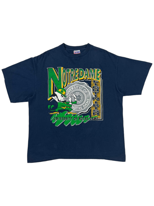 Vintage 90s Trench Notre Dame Fighting Irish tee (XL)