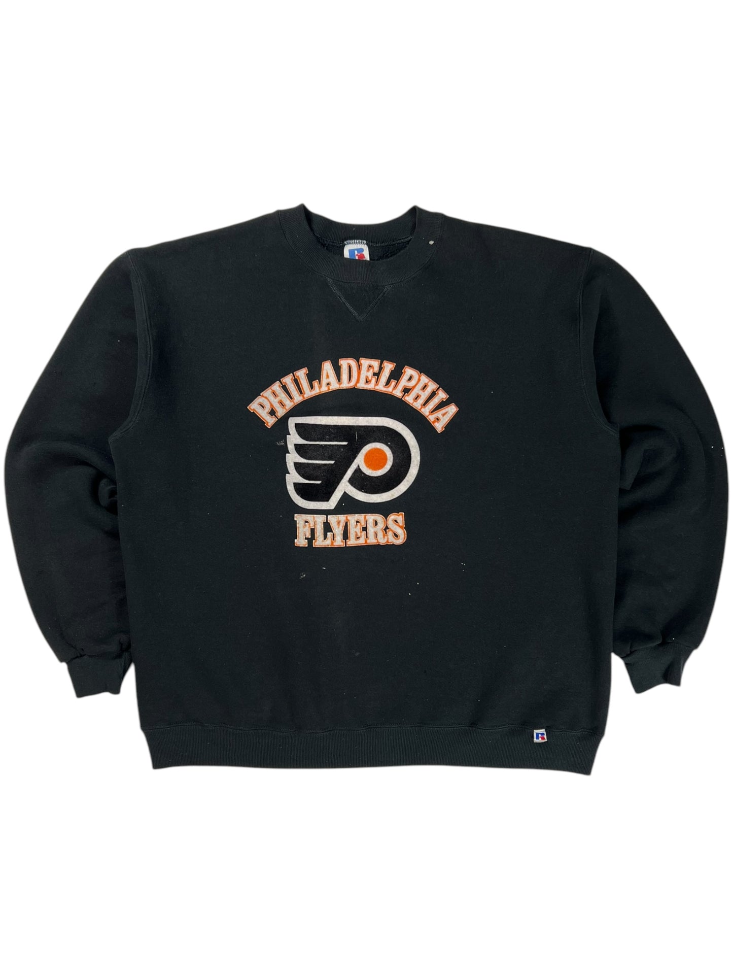 Vintage 80s Russell Athletic Philadelphia Flyers crewneck (L)