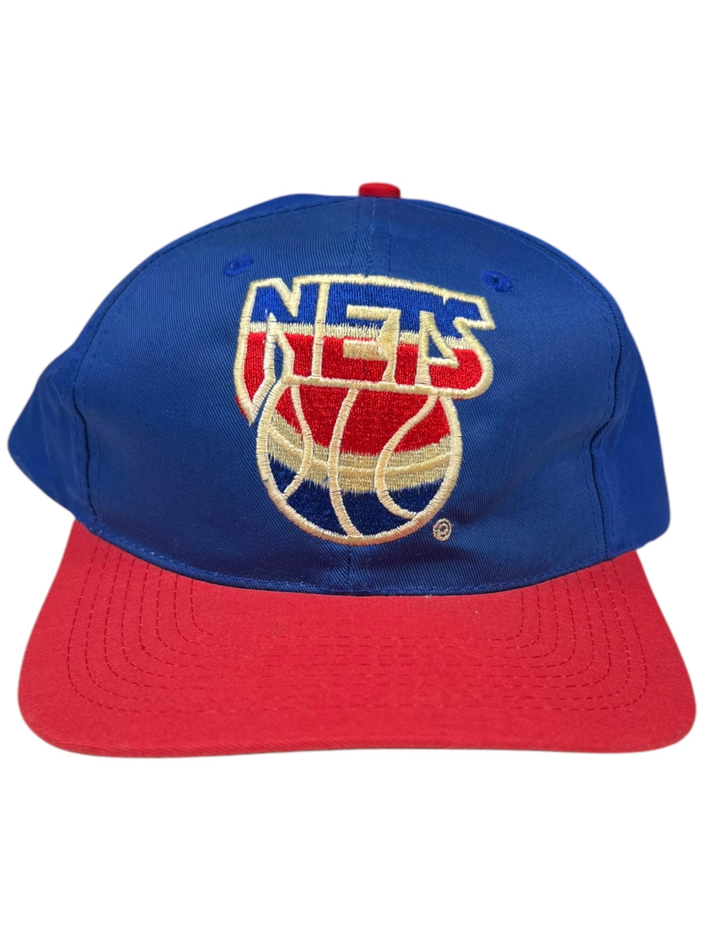 Vintage 90s AJD New Jersey Nets old logo NBA SnapBack