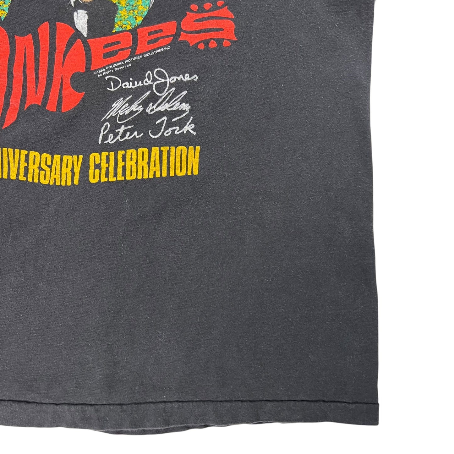 Vintage 1986 The Monkees 20th anniversary world tour tee (M)