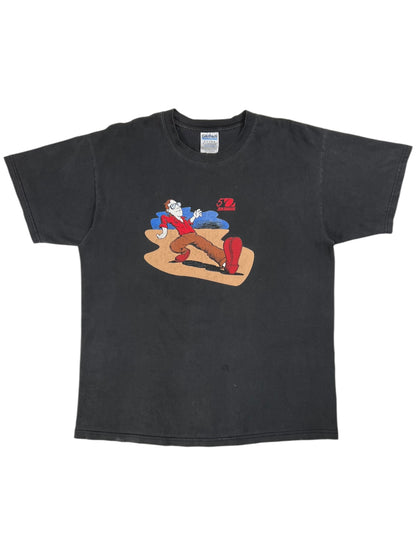 Vintage 90s Keep On Truckin’ Robert Crumb parody tee (L)