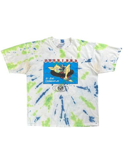 Vintage 1999 Derrière in the Delaware tie dye tee (XL)