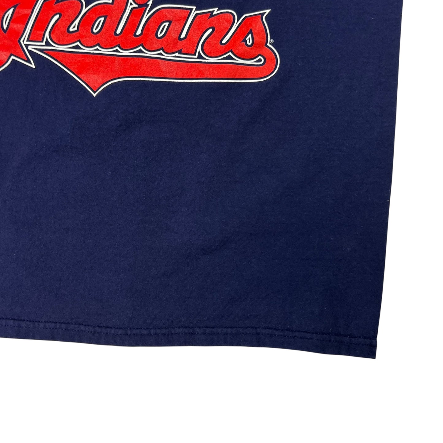 Vintage 2001 Cleveland Indians 100 years MLB tee (L)