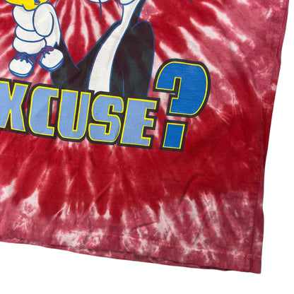 Vintage 90s Looney Tunes Tweety Bird Sylvester tie dye tee (XL)