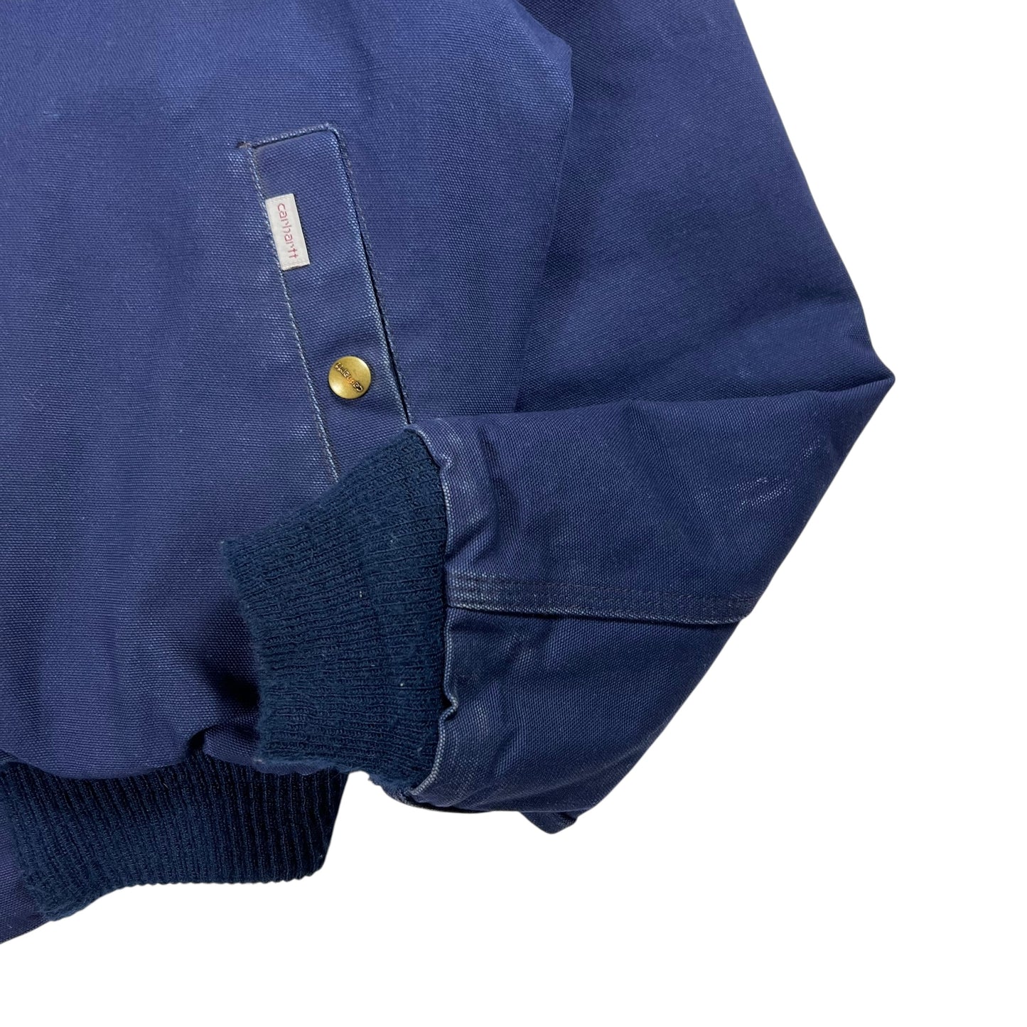 Vintage 80s Carhartt Santa Fe navy blue jacket (L)