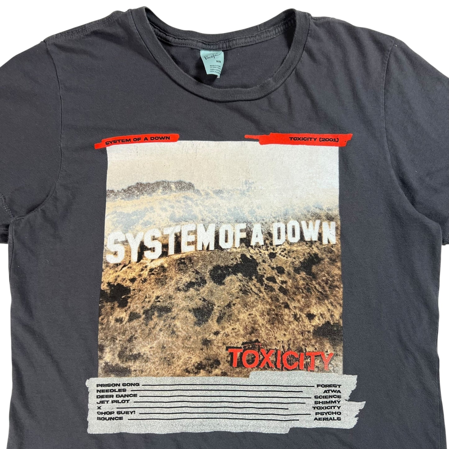 Y2K System of a Down Toxicity band tee (M)
