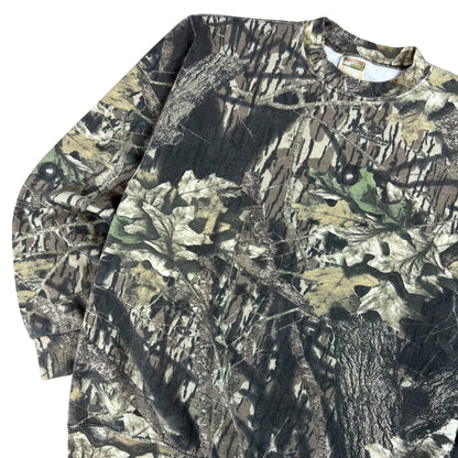 Vintage Y2K Mossy Oak Camo Crewneck (M)