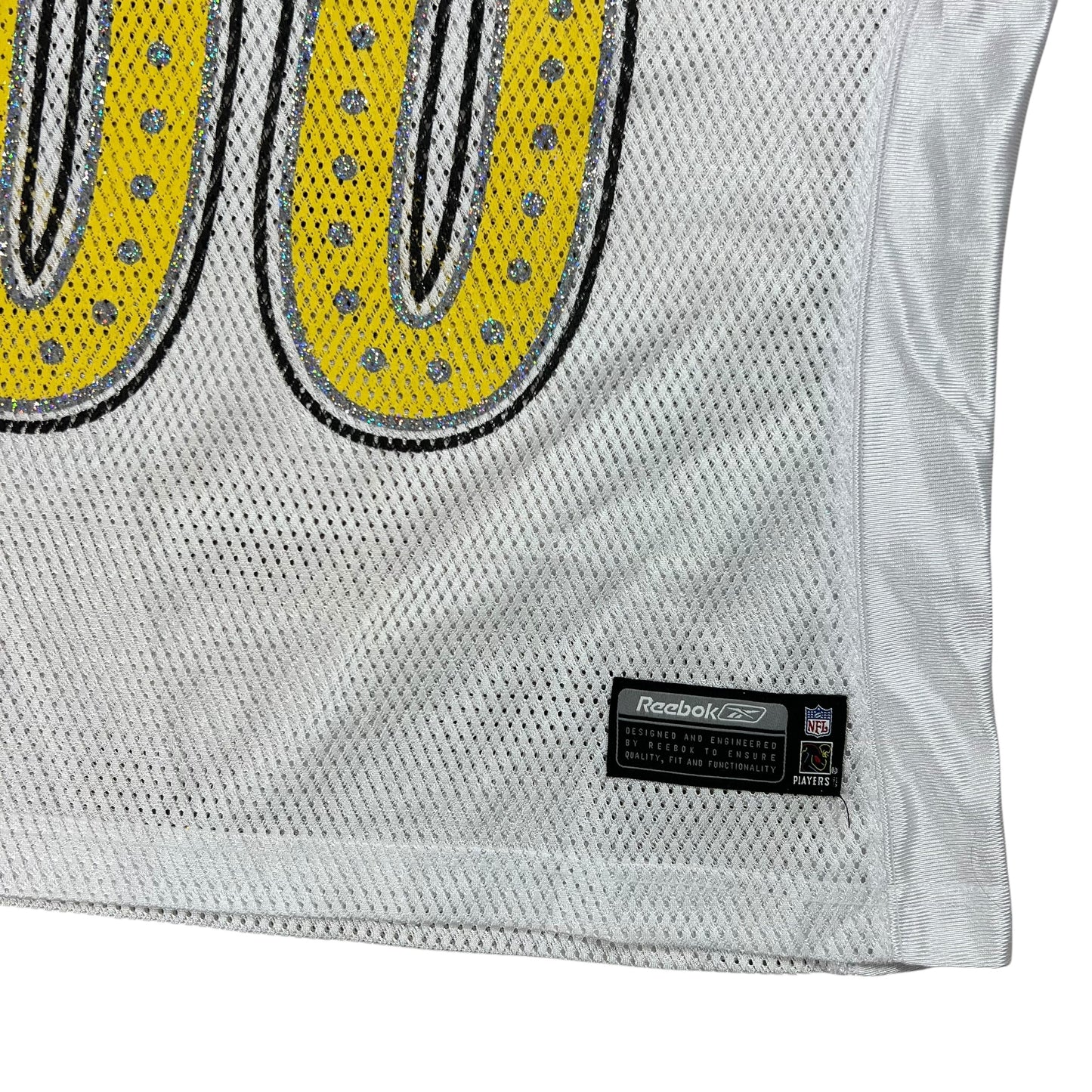 Vintage Y2K Reebok Pittsburgh Steelers femme flash women’s NFL jersey (L)