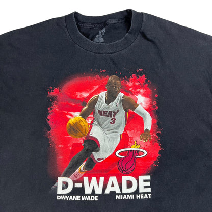 Y2K Miami Heat D-Wade Dwayne Wade NBA tee (XXL)